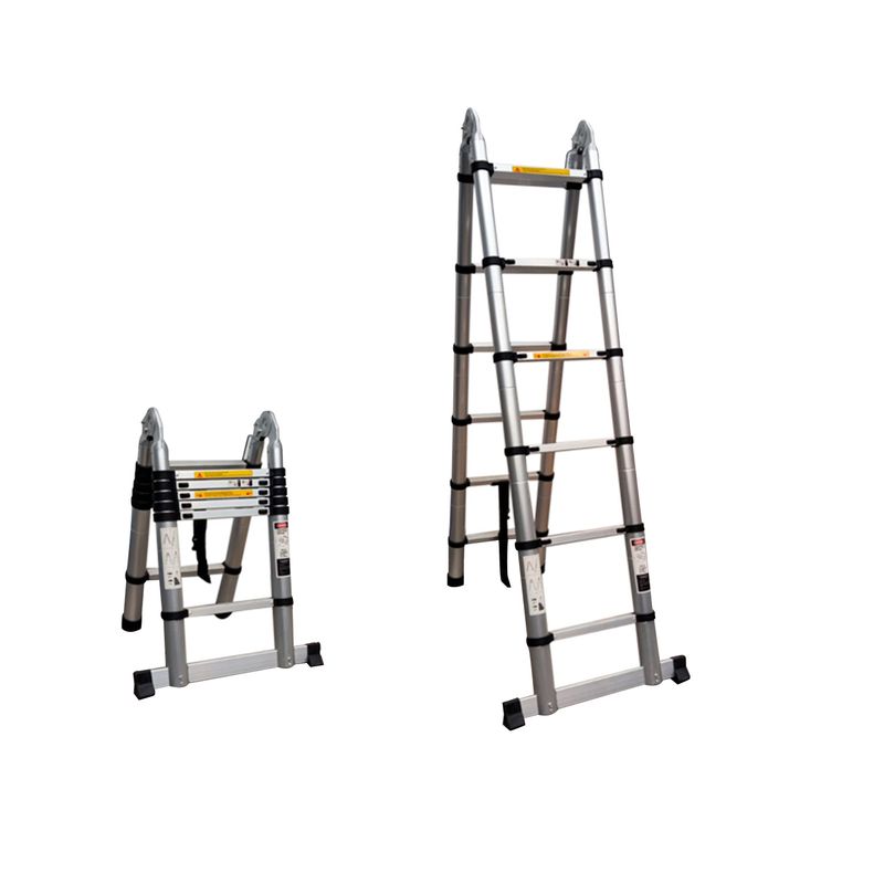 IGPRO - Escalera Telescópica aluminio multiuso 3,8m IGPRO