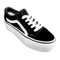 Zapatilla Plataforma Mujer Belén Negro Bella Moda