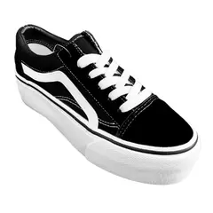 BOTELI - Zapatilla Plataforma Mujer Belén Negro Bella Moda