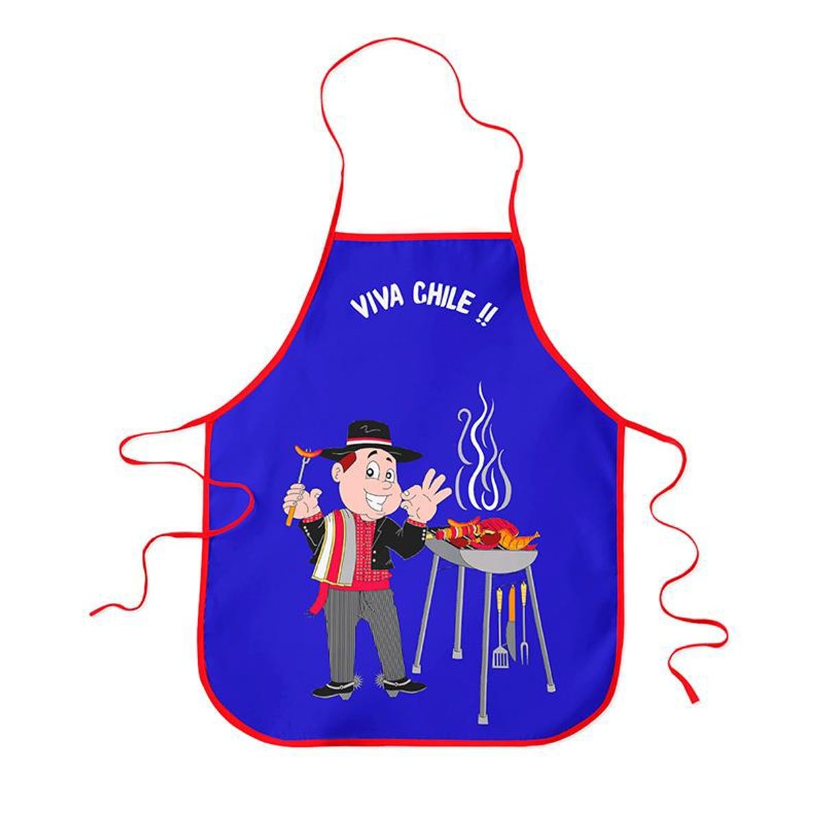 GENERICO - Delantal Cocina Parrillada - S4934