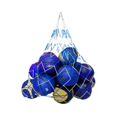 GENERICO - Malla Grande Porta Balones Futbol Basquetbol Voleibol Azul