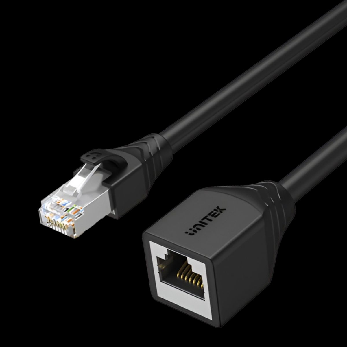 UNITEK - Extensor de Cable de Red CAT6 Macho a Hembra 3 MT GigaByte