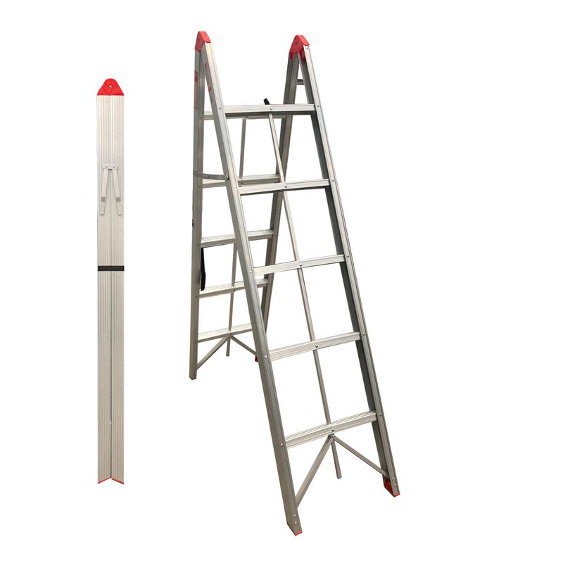 IGPRO - Escalera Portatil Fold A 5x2 peldaños IGPRO
