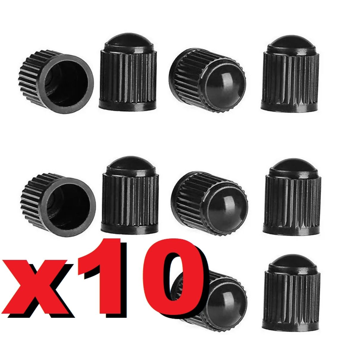 GENERICO - Tapa Plástica Universal Para Neumaticos (Promo 10 Unidades)