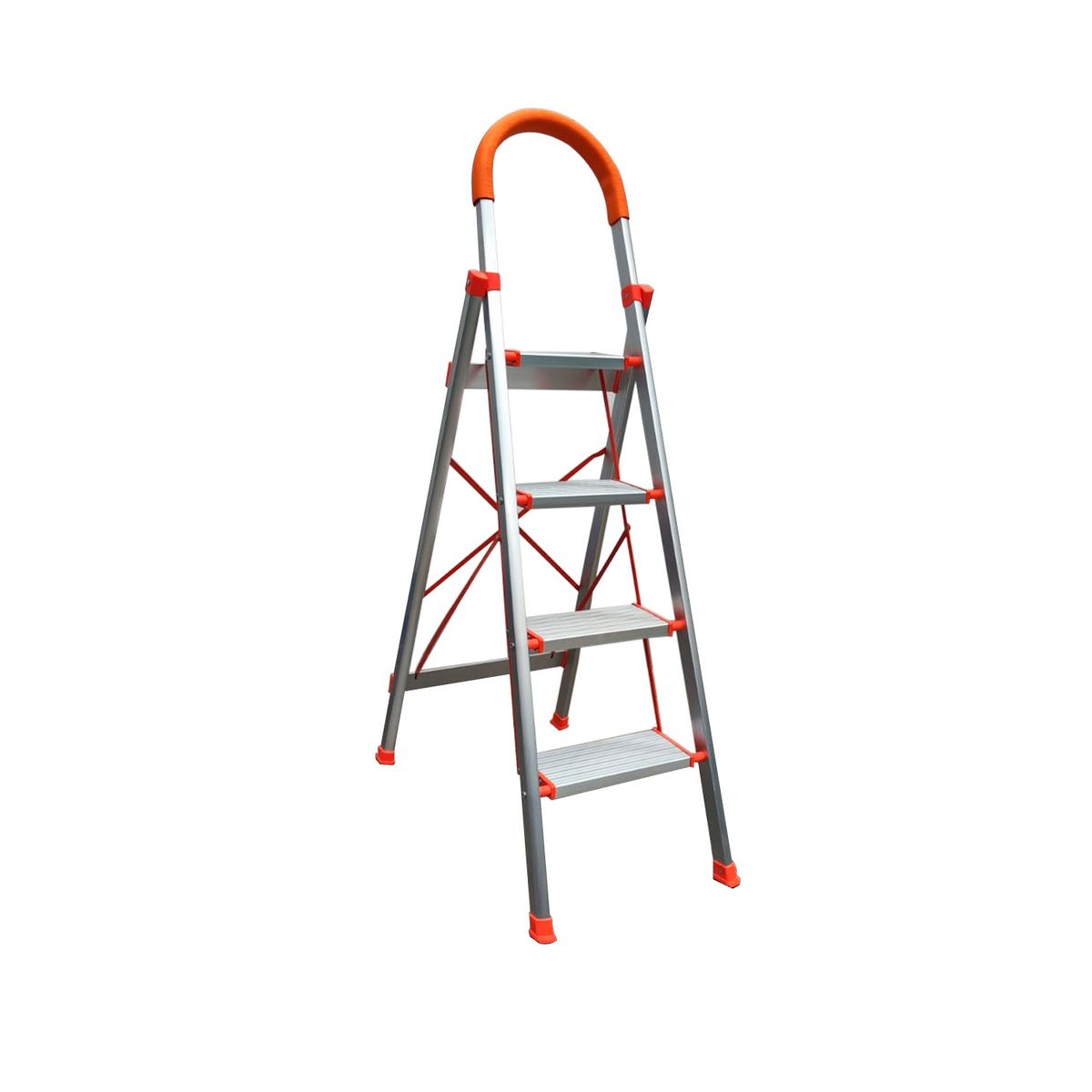 IGPRO - Escalera Aluminio domestica 4 peldaños.
