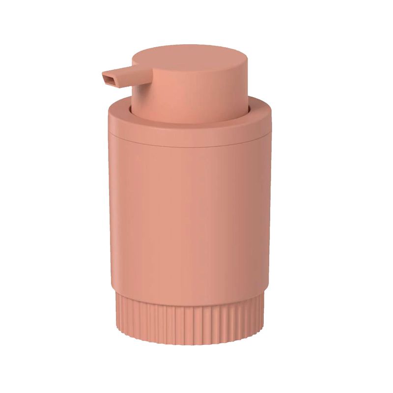 OU - Jabonera Con Dosificador Dorica Naranja 300 Ml OU