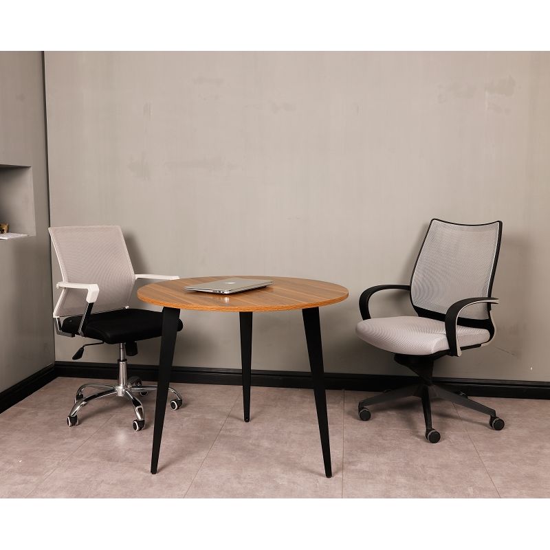 AGUILA - Mesa Redonda Minimalista Elegante para Oficina y Hogar WEB-S05A…