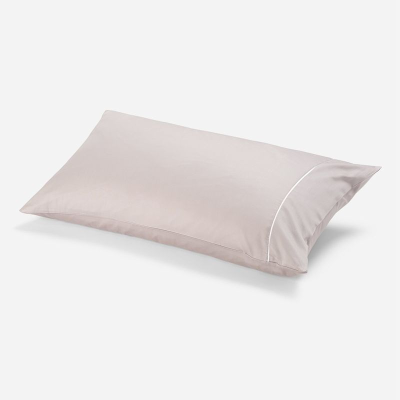 ROSEN - Funda Almohada Rosen 300 Hilos Algodón 50X90 cm Plata