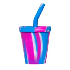 COOK & PLAY - Vaso Ecológico Bombilla Tie Dye