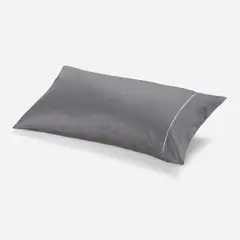 ROSEN - Funda Almohada 300 Hilos Algodón 50X70 cm Humo