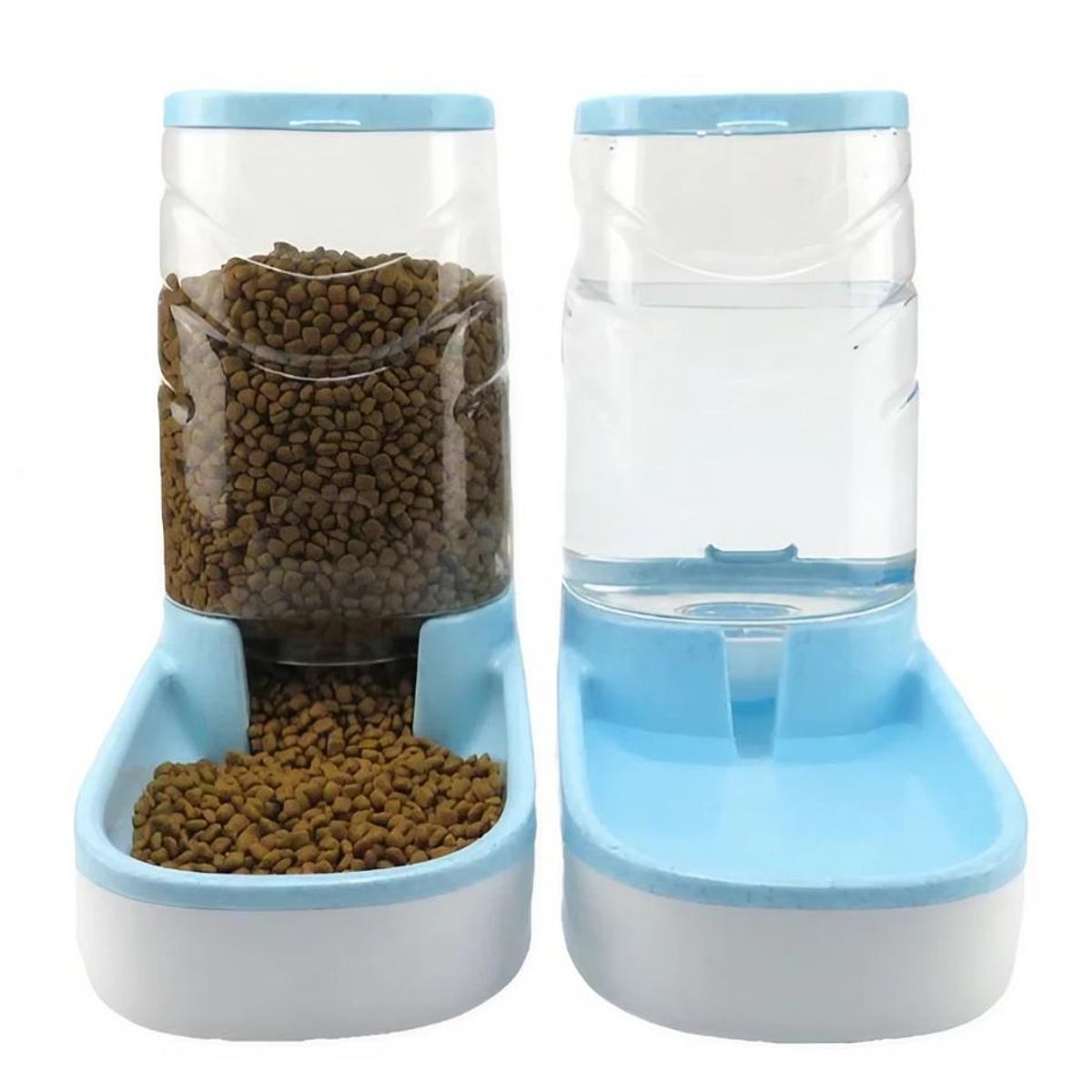 GENERICO - Dispensador Comedero Automático y Bebedero Perro Gato Plato…