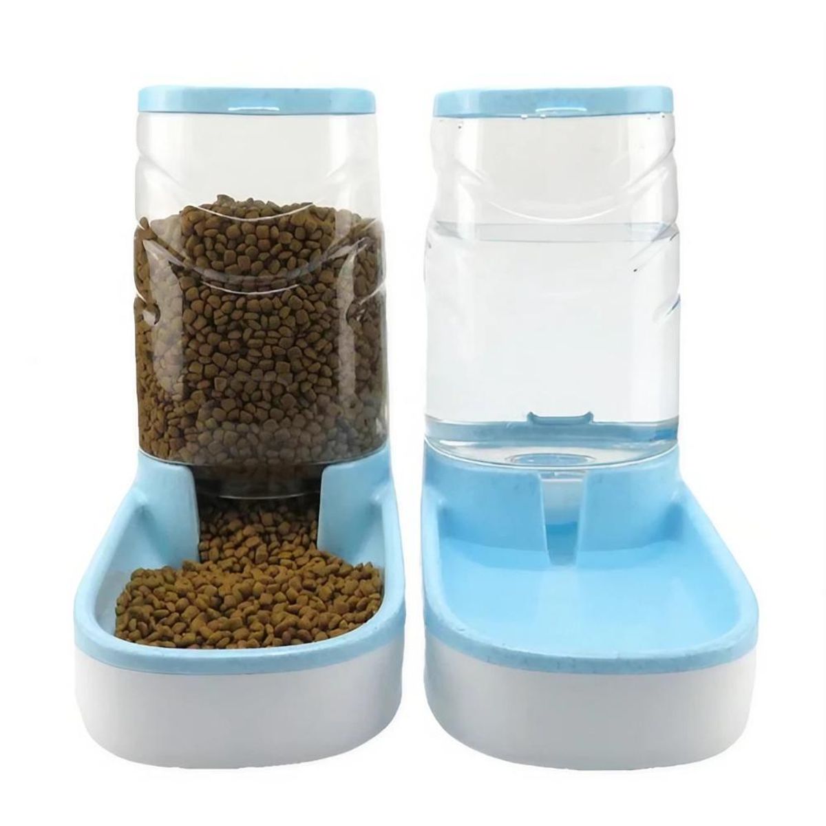 GENERICO - Dispensador Comedero Automático y Bebedero Perro Gato Plato…