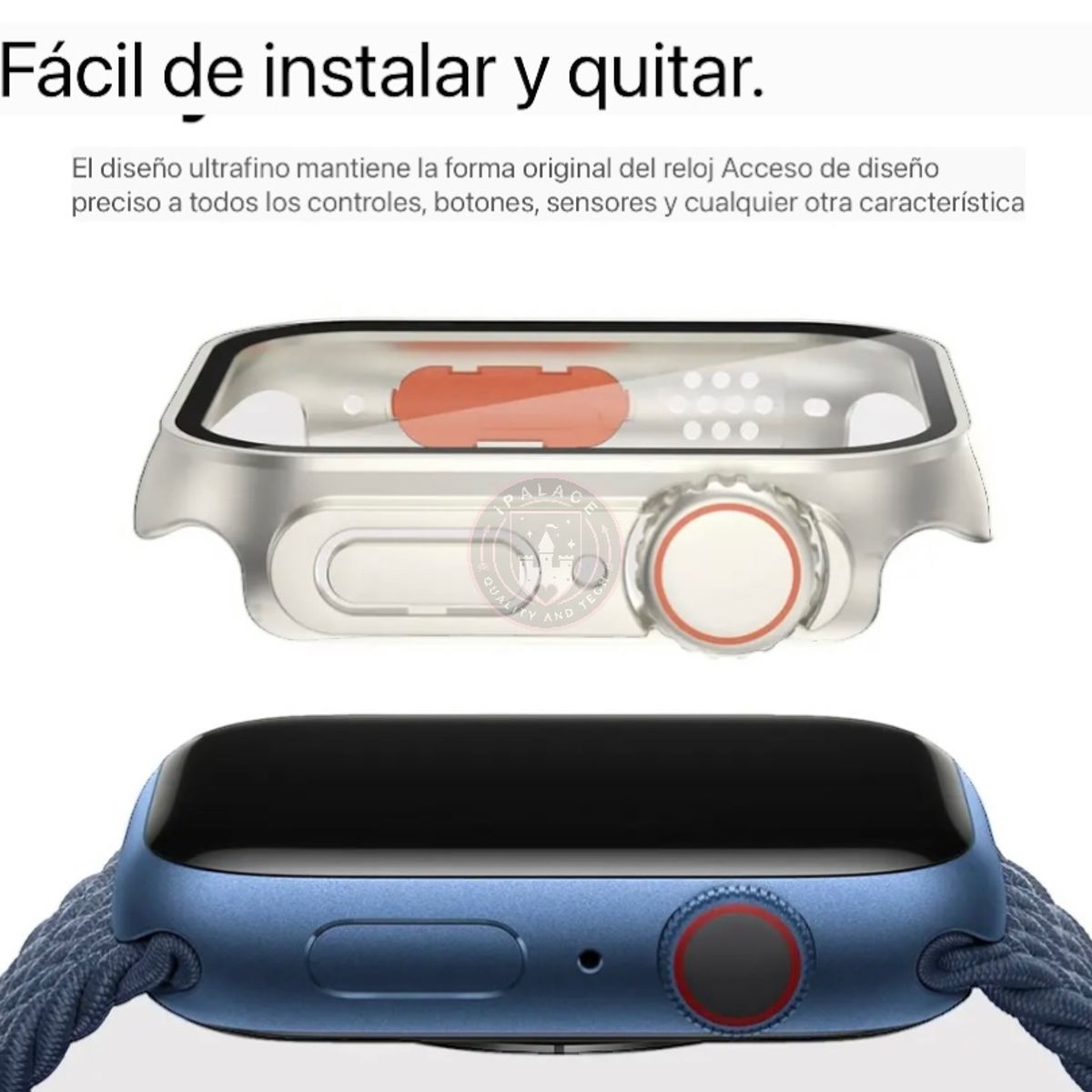 GENERICO - Protector y convertidor de Apple Watch a Ultra 40mm