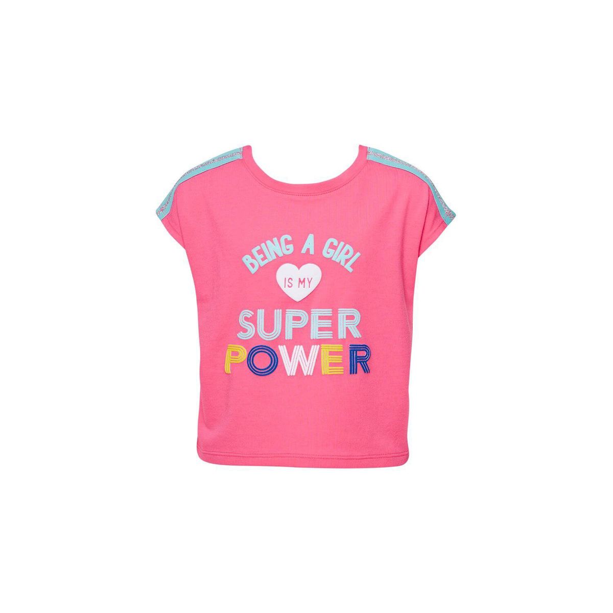 FASHION'S PARK - Polera niña tape en hombro