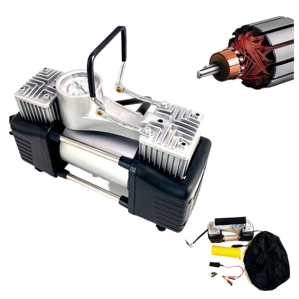 GENERICO - Compresor Para Auto Compresor Aire Auto Compresor Portátil……