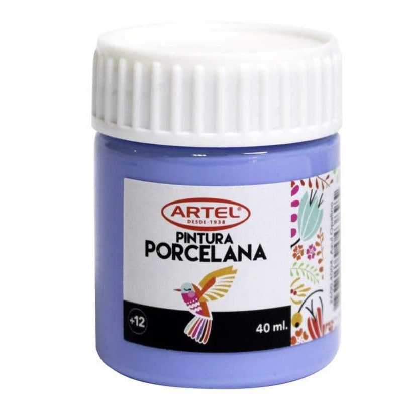 ARTEL - Fco 40ml Pintura Porcelana Azul Opalina ARTEL
