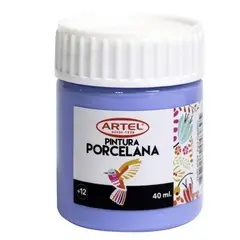 ARTEL - Fco 40ml Pintura Porcelana Azul Opalina