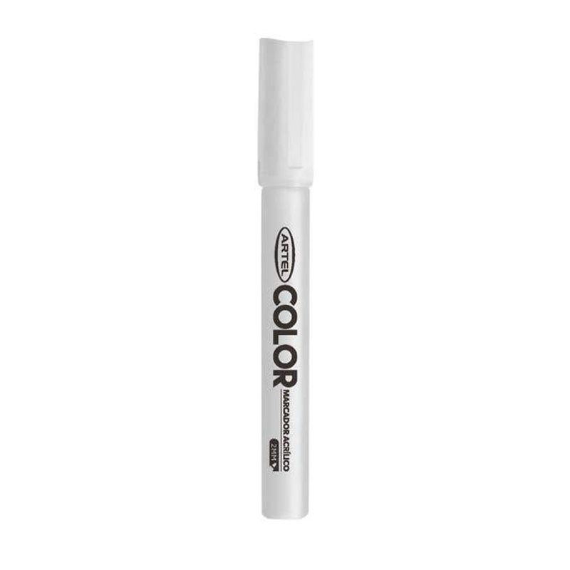 ARTEL - Marcador Acrilico Artel 2mm Blanco