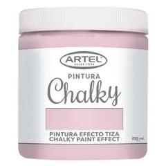 ARTEL - Pintura Chalky 250ml Rosa Pálido
