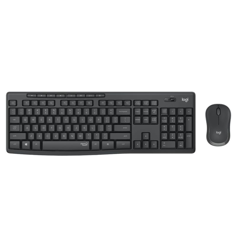 LOGITECH - Kit Teclado y Mouse Logitech MK295 Silent Inalambrico Español