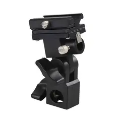 GENERICO - Swivel Soporte De Zapata Para Flash Y Paraguas