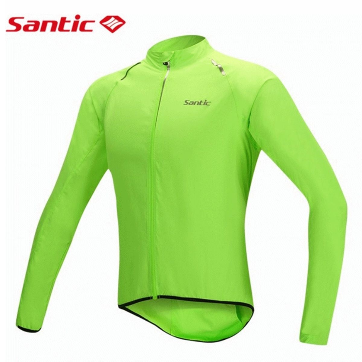 CITYSHOP - Chaqueta Impermeable Hombre Fluorescence para Ciclismo SANTIC