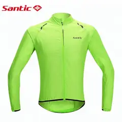 CITYSHOP - Chaqueta Impermeable Hombre Fluorescence para Ciclismo SANTIC
