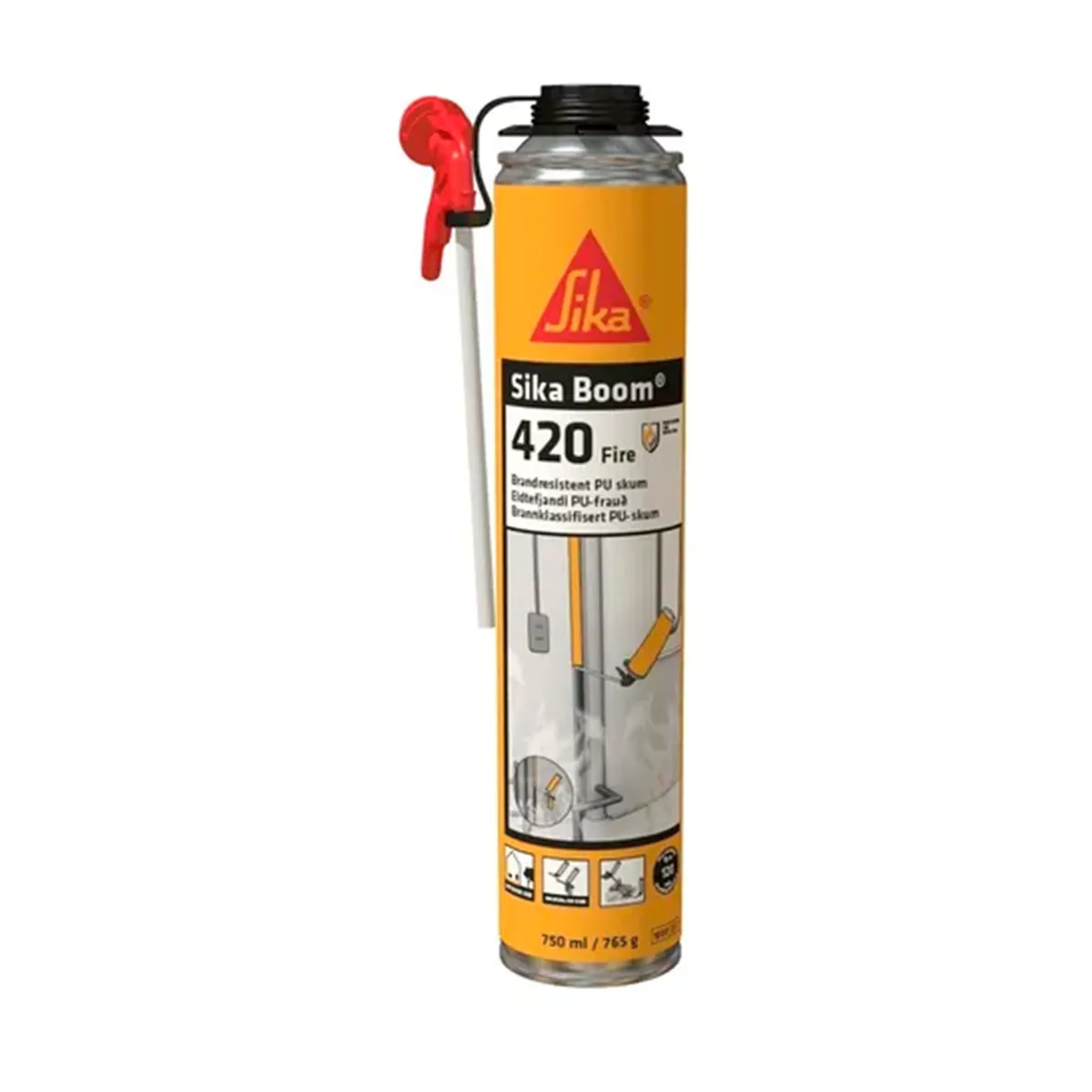SIKA - SIKA BOOM 420 -Espuma Poliuretano Ignifuga Retardante, 750ml