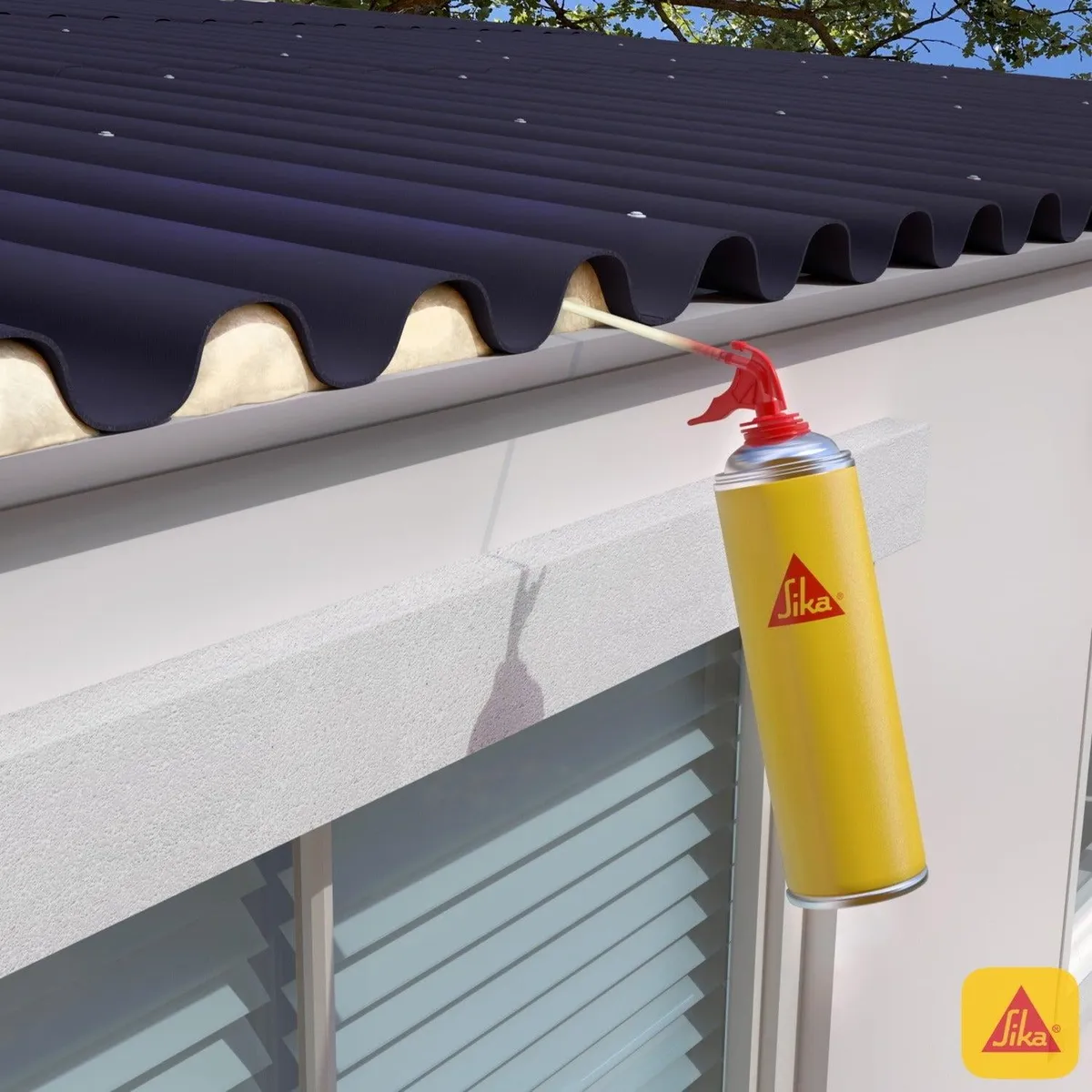 SIKA - SIKA BOOM 420 -Espuma Poliuretano Ignifuga Retardante, 750ml