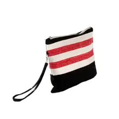 MAILEA - Beauty rayado de ecocuero para mujer negro