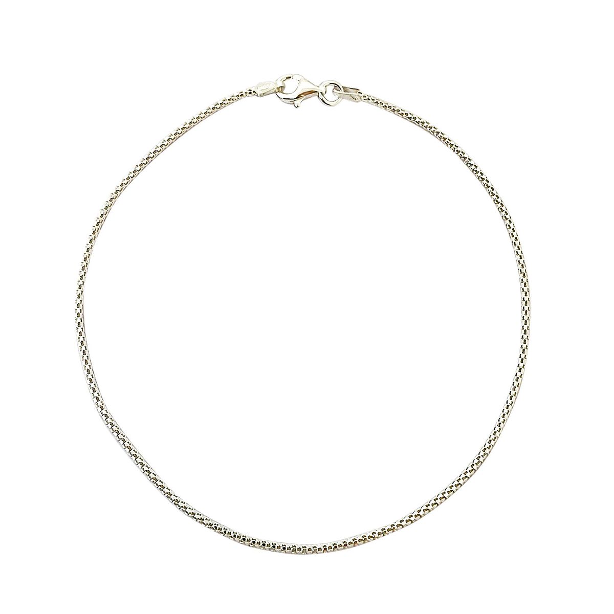 COGGIOLA - Tobillera Cordón Plata Fina 925