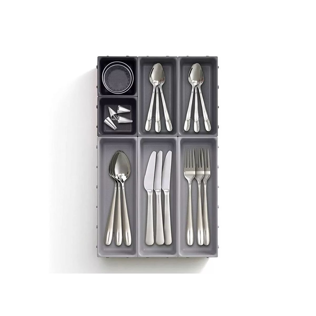 GENERICO - Organizador 7 Piezas Cubiertos Utensilios Herramientas