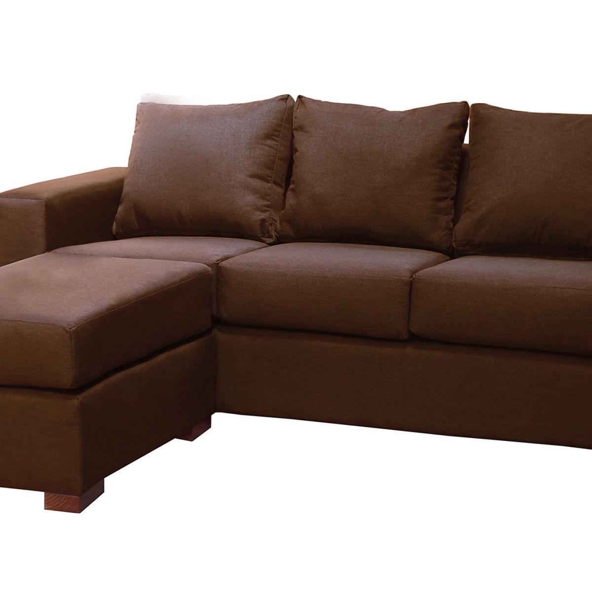 DKORA - Sofa Seccional Lima Chocolate