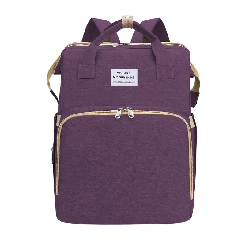OEM - MOCHILA MATERNAL 3 EN 1 CON MUDADOR PORTATIL