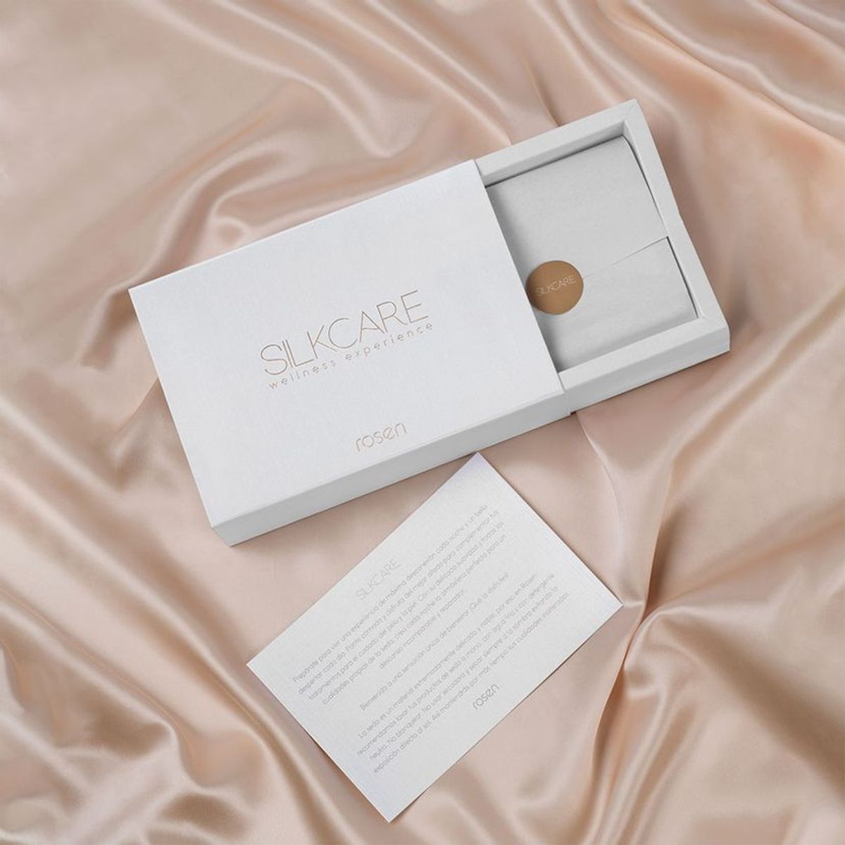 ROSEN - Funda Almohada Rosen Seda King 51x95 cm Rosa