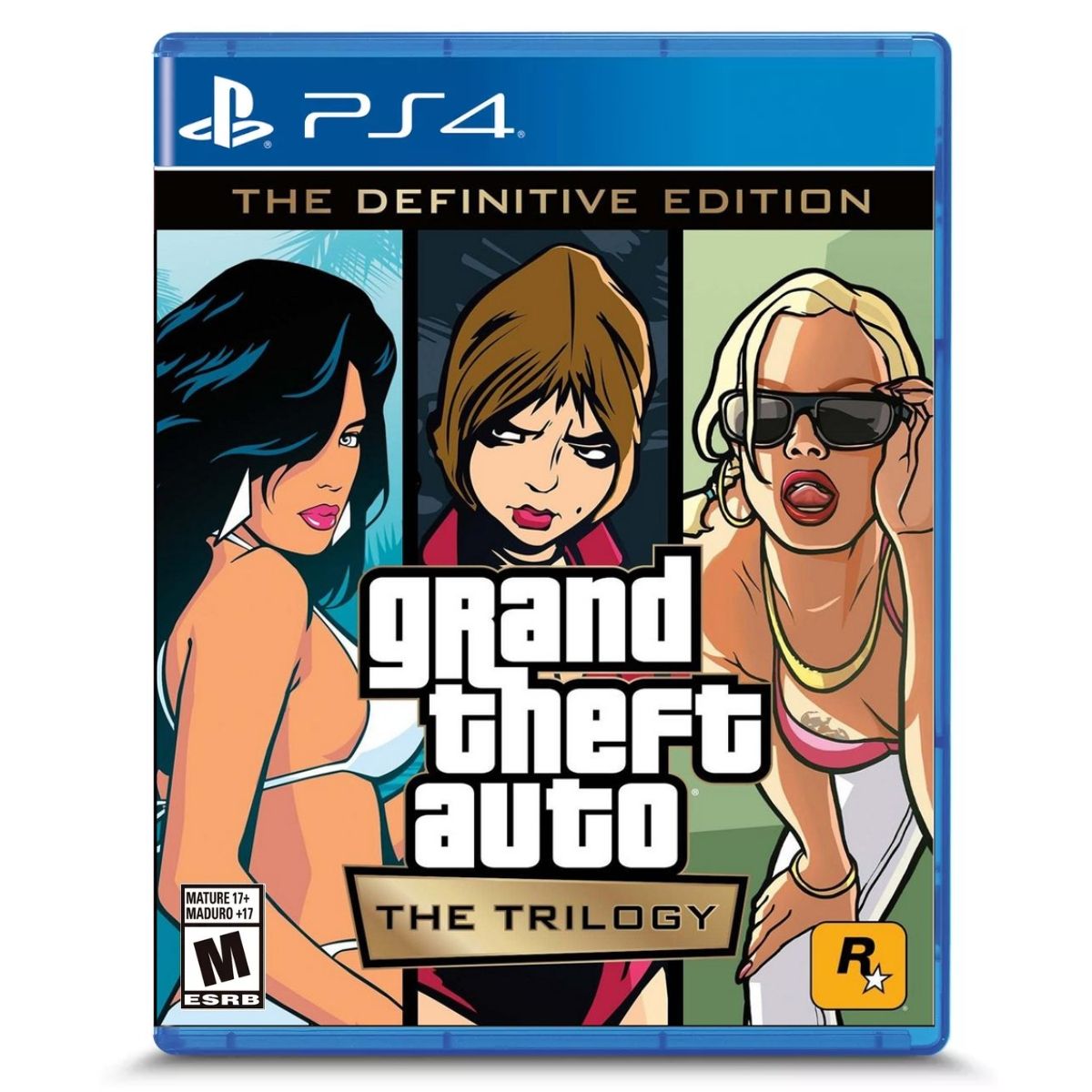 ROCKSTAR GAMES - Grand Theft Auto The Trilogy Definitive Edition GTA PS4 Físico