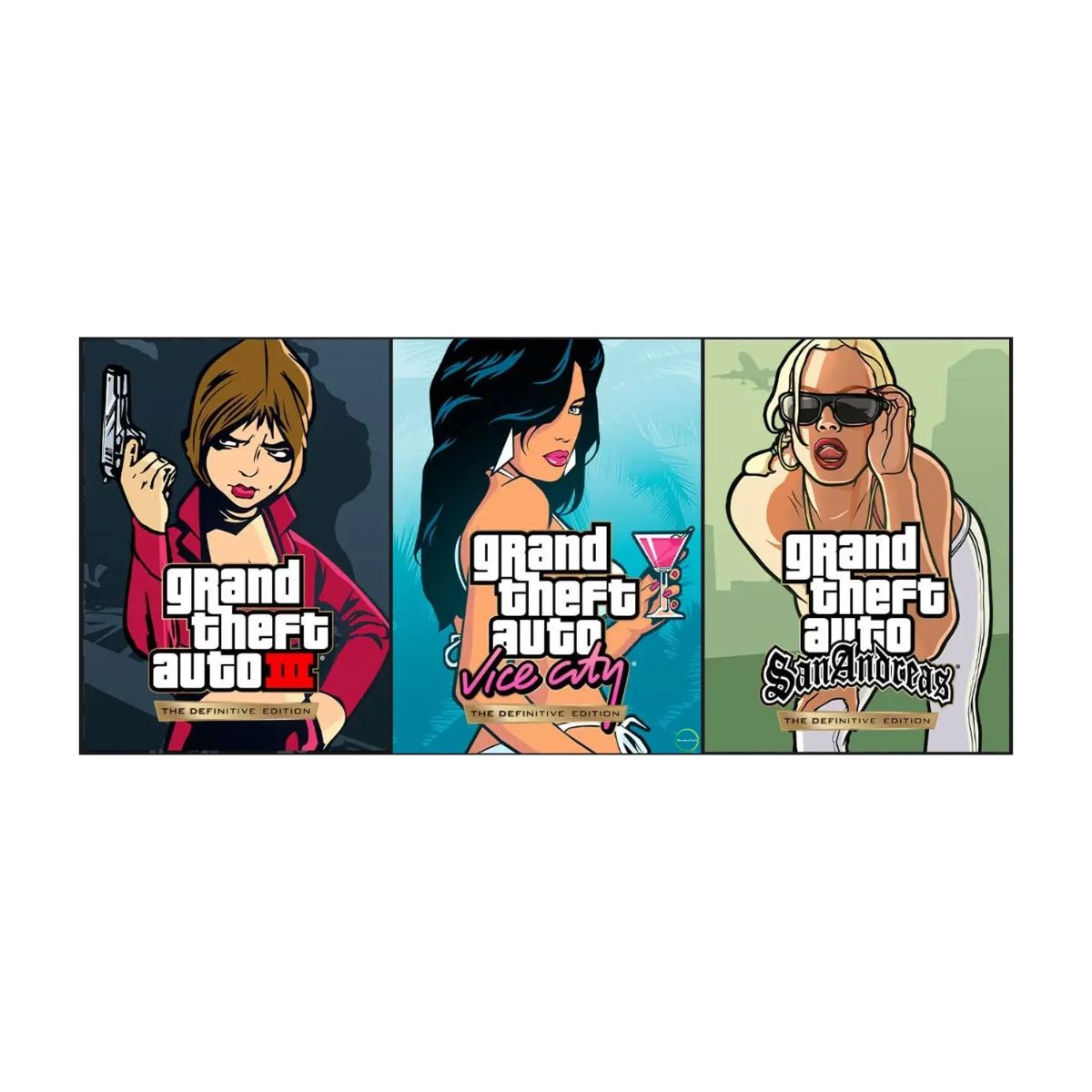 ROCKSTAR GAMES - Grand Theft Auto The Trilogy Definitive Edition GTA PS4 Físico