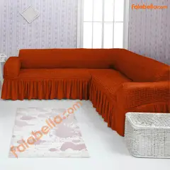 GENERICO - Forro de sillones en L original Turco Terracota