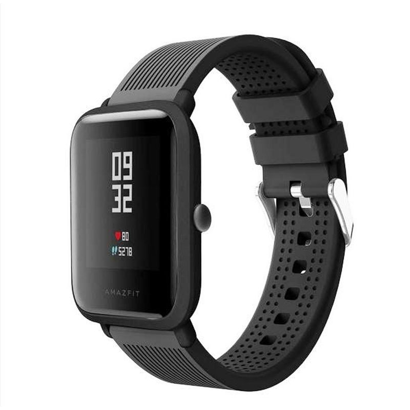 GENERICO - Correas Para Amazfit Bip S, U Pro, 3 Negra…