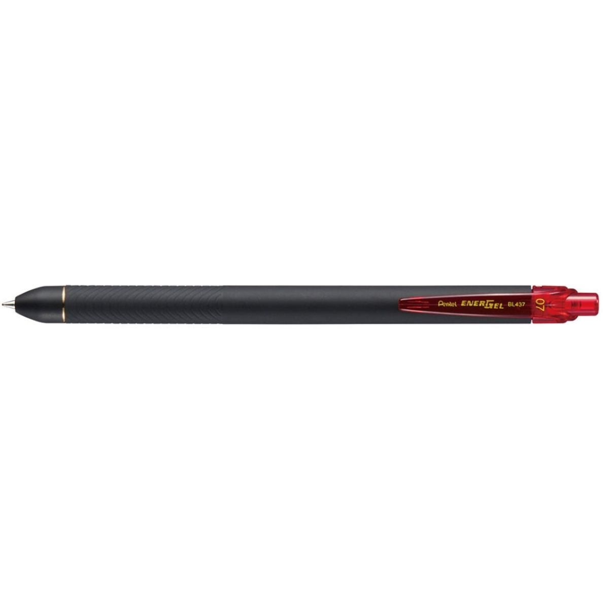 PENTEL - Lápiz gel Retráctil Makkuro 07mm Rojo
