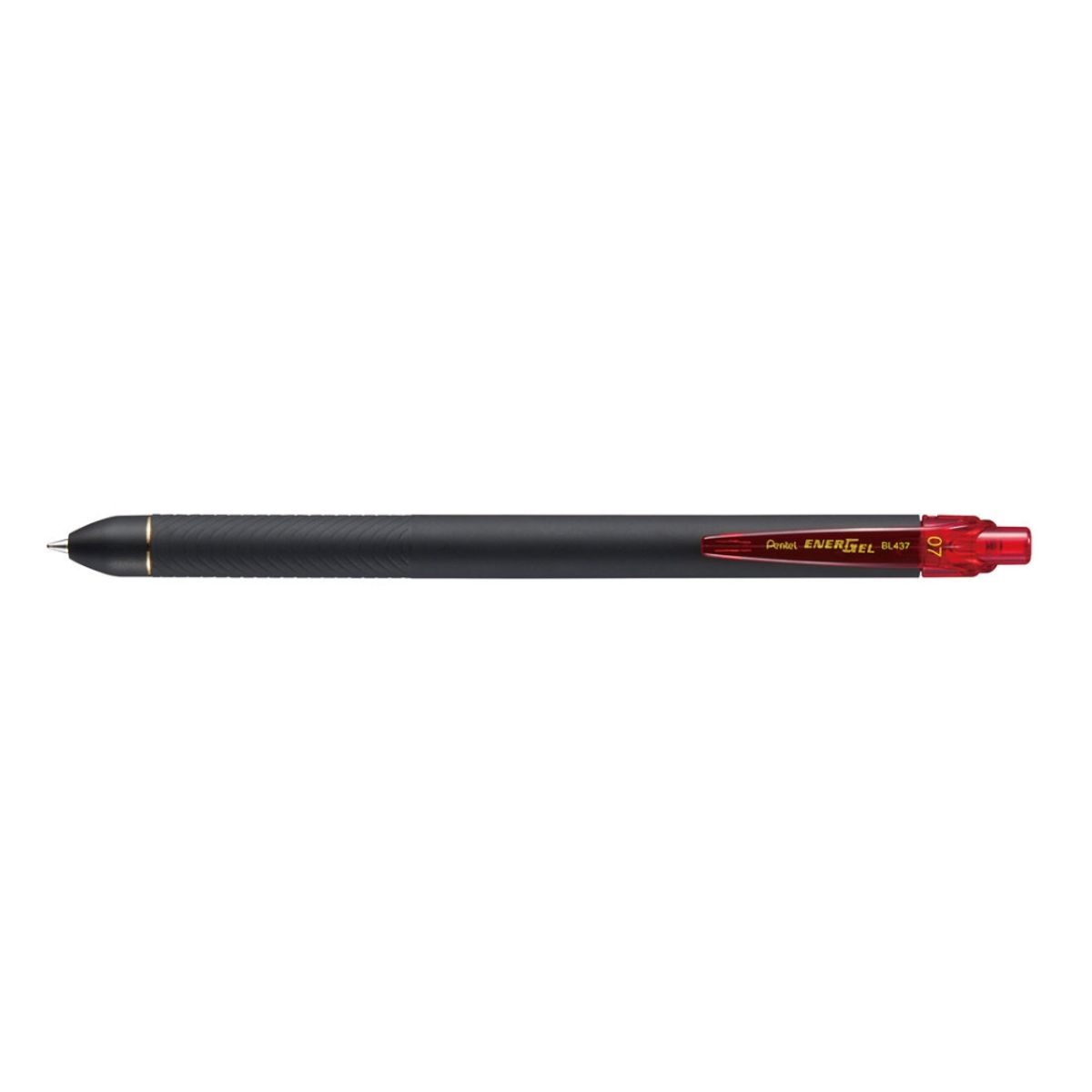 PENTEL - Lápiz gel Retráctil Makkuro 07mm Rojo