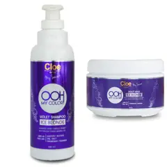 CLOE - Shampoo más Mascara Ohh My Color Violet Ice Blonde