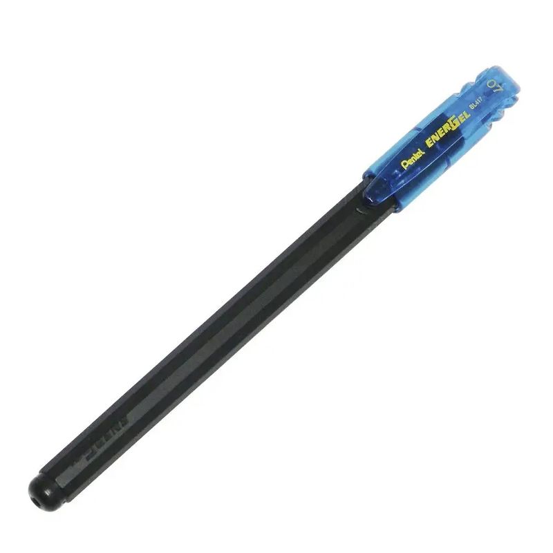 PENTEL - Lápiz gel Roller 0.7 mm Cyan Makkuro
