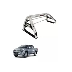 GENERICO - BARRA ANTIVUELCO PARA CAMIONETA CROMADO CHEVROLET DMAX
