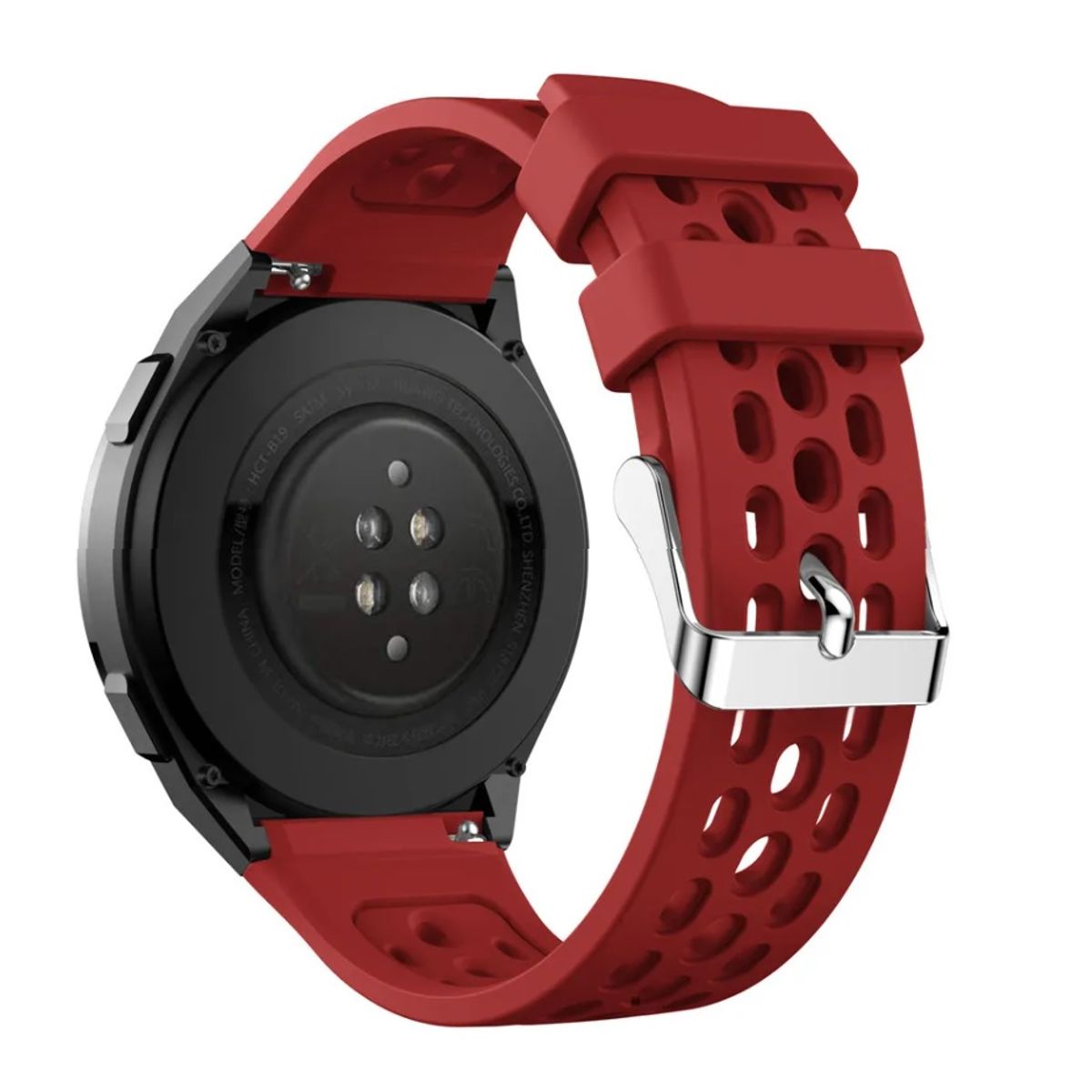 GENERICO - Correa para Huawei Gt 4, 3, 2 Pro, 2e Roja