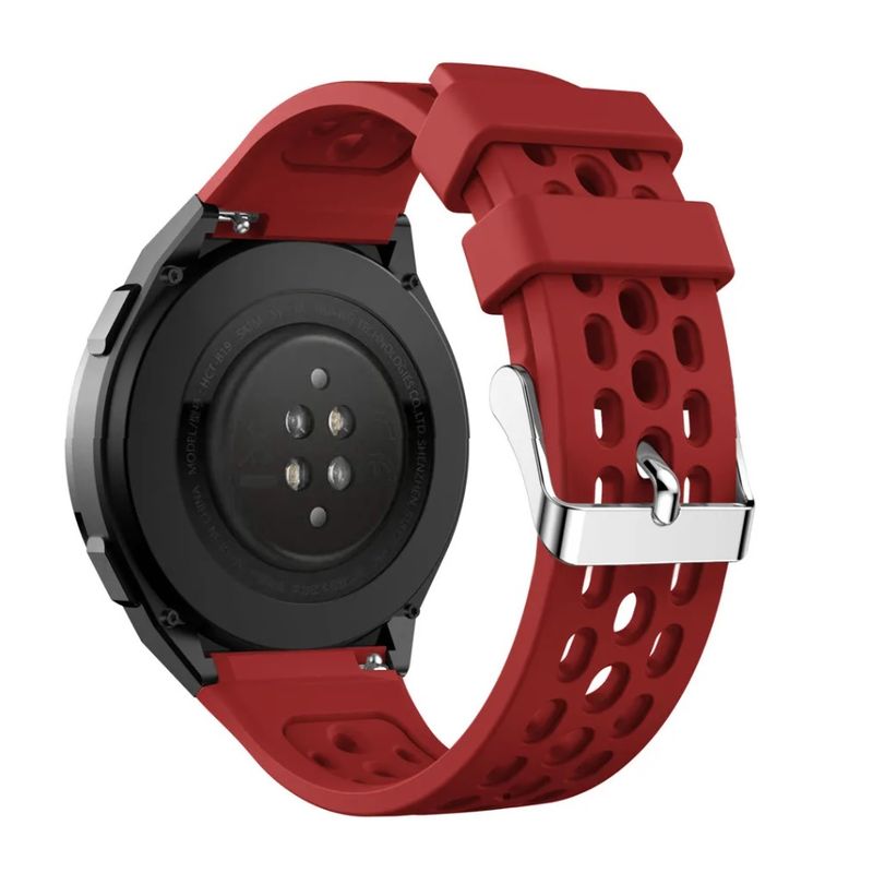 GENERICO - Correa para Huawei Gt 4, 3, 2 Pro, 2e Roja