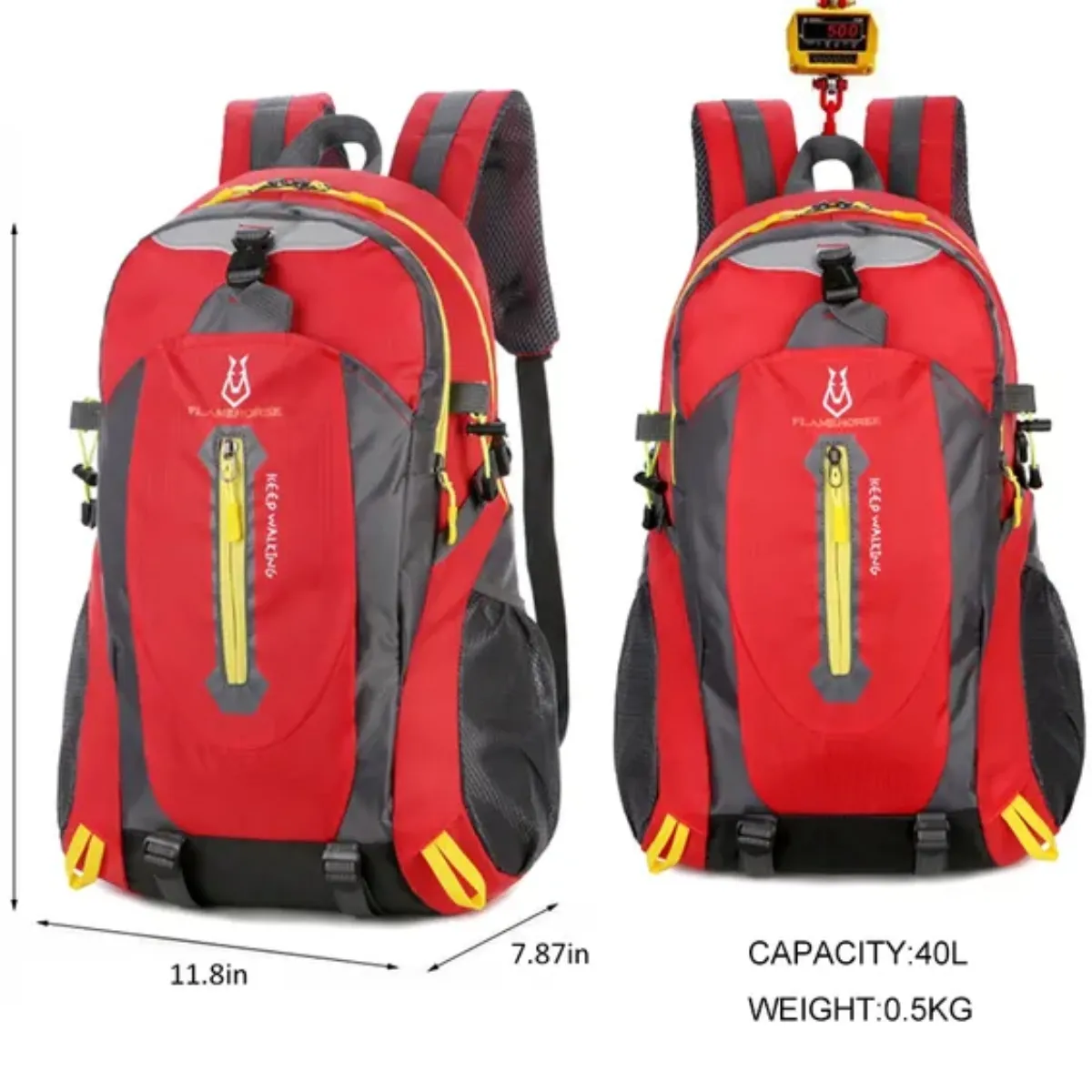 GENERICO - Mochila De 40 Litros Para Trek King Campin Pesca Impermeable…