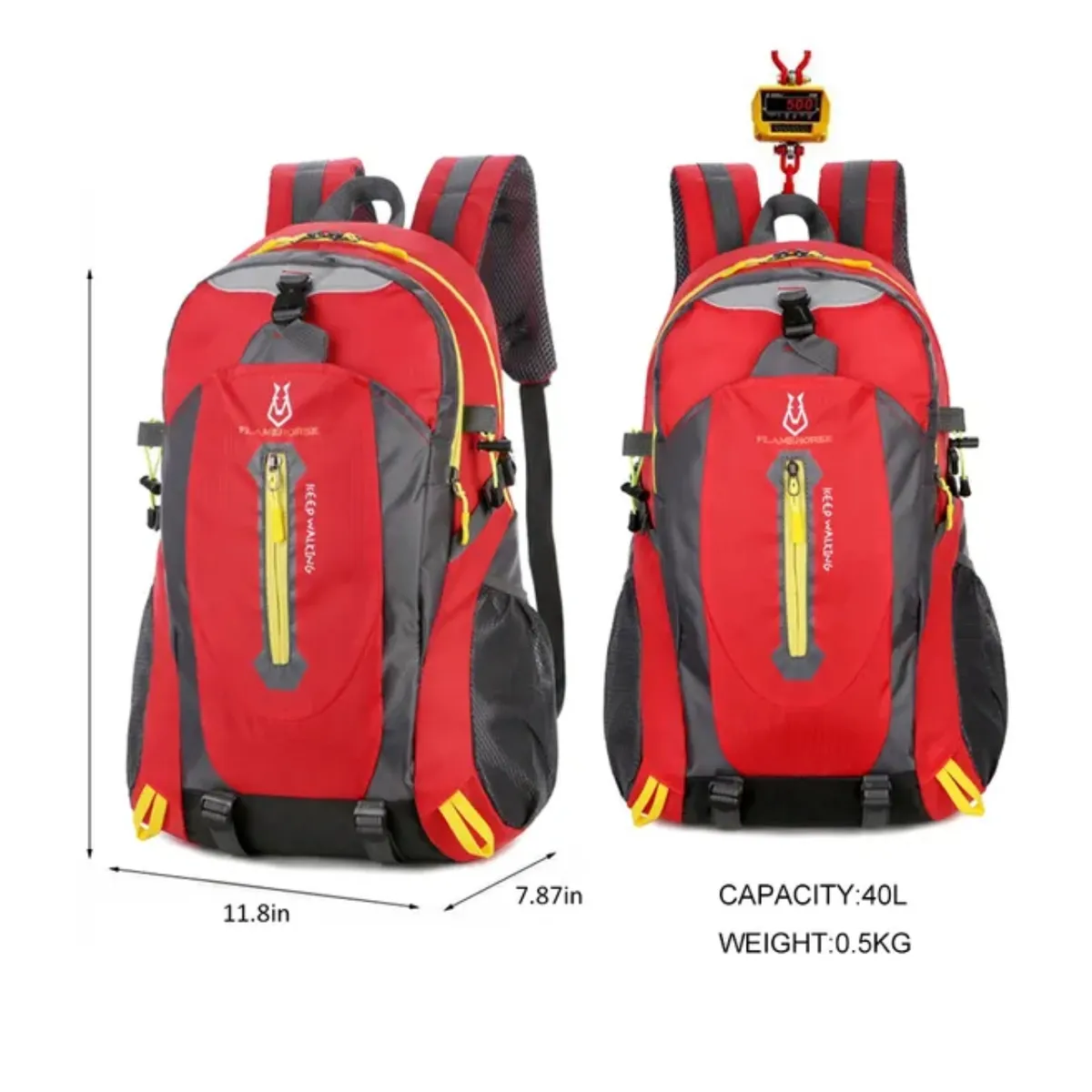 GENERICO - Mochila De 40 Litros Para Trek King Campin Pesca Impermeable…