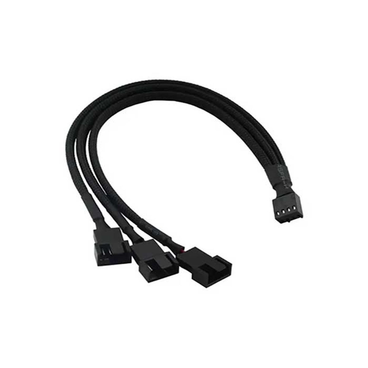 GENERICO - Cable Adaptador Cpu 4 Pin Pwm 1 A 3 Vías Ventilador Tx4