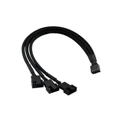 GENERICO - Cable Adaptador Cpu 4 Pin Pwm 1 A 3 Vías Ventilador Tx4 26cm